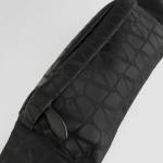 VALENTINO ICONOGRAPHE ZIP-UP BELT BAG BLACK en STOCK