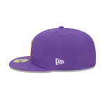 GORRA NEW ERA CAP ARIZONA DIAMONDBACKS MLB SIDEPATCH 59FIFTY CERRADA MORADA en STOCK