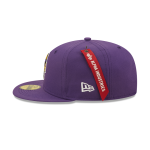 GORRA NEW ERA CAP ALPHA INDUSTRIES X MINNESOTA VIKINGS NFL 59FIFTY CERRADA en STOCK