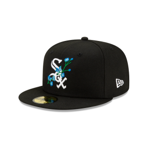 GORRA NEW ERA CAP CHICAGO WHITE SOX MLB SIDE PATCH BLOOM 59FIFTY CERRADA en STOCK