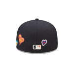 GORRA NEW ERA CAP HOUSTON ASTROS MLB CHAIN STITCH HEART 59FIFTY CERRADA en STOCK