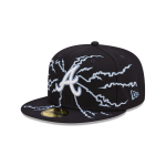 GORRA NEW ERA CAP ATLANTA BRAVES MLB ELECTRIFY 59FIFTY CERRADA en STOCK