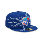 GORRA NEW ERA CAP TORONTO BLUE JAYS MLB ELECTRIFY 59FIFTY CERRADA en STOCK