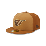 GORRA NEW ERA CAP TORONTO BLUE JAYS MLB TRI-TONE BROWN 59FIFTY CERRADA en STOCK