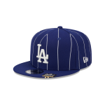 GORRA NEW ERA CAP LOS ANGELES DODGERS MLB PINSTRIPE VISOR CLIP 9FIFTY SNAPBACK en STOCK
