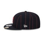 GORRA NEW ERA CAP BOSTON RED SOX MLB PINSTRIPE VISOR CLIP 9FIFTY SNAPBACK en STOCK
