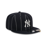 GORRA NEW ERA CAP NEW YORK YANKEES MLB PINSTRIPE VISOR CLIP  9FIFTY SNAPBACK en STOCK