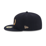 GORRA NEW ERA CAP DETROIT TIGERS MLB GOLD LEAF 59FIFTY CERRADA en STOCK
