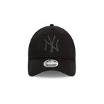 GORRA NEW ERA CAP NEW YORK YANKEES MLB WOMEN'S METALLIC 9FORTY STRAPBACK NEGRA PARA MUJER en STOCK
