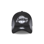 GORRA NEW ERA CAP LOS ANGELES LAKERS NBA ACTIVE 39THIRTY ELáSTICA NEGRA en STOCK