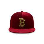 GORRA NEW ERA CAP BOSTON RED SOX MLB VINTAGE VELVET 59FIFTY CERRADA en STOCK