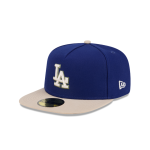 GORRA NEW ERA CAP LOS ANGELES DODGERS MLB CANVAS 59FIFTY AF CERRADA en STOCK