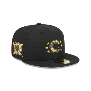 GORRA NEW ERA CAP CHICAGO CUBS MLB ARMED FORCES DAY 2024 59FIFTY CERRADA en STOCK
