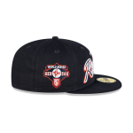 GORRA NEW ERA CAP BOSTON RED SOX MLB SCRIPT SIDED 59FIFTY CERRADA en STOCK