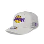 GORRA NEW ERA CAP LOS ANGELES LAKERS NBA TRUCKER CANVAS 9SEVENTY SNAPBACK en STOCK