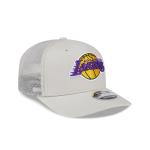 GORRA NEW ERA CAP LOS ANGELES LAKERS NBA TRUCKER CANVAS 9SEVENTY SNAPBACK en STOCK