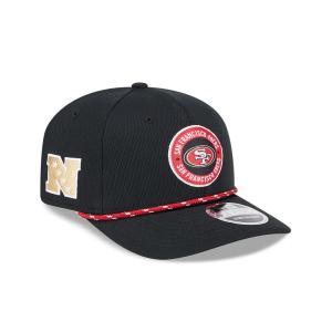 GORRA NEW ERA CAP SAN FRANCISCO 49ERS NFL SIDELINE 2024 9SEVENTY SNAPBACK en STOCK