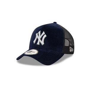 GORRA NEW ERA CAP NEW YORK YANKEES MLB CORD ESSENTIALS 9FORTY AF TRUCKER SNAPBACK en STOCK