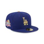 GORRA NEW ERA CAP LOS ANGELES DODGERS MLB GOLD COLLECTION 59FIFTY CERRADA en STOCK
