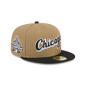 GORRA NEW ERA CAP CHICAGO WHITE SOX MLB CANVAS CROWN 59FIFTY CERRADA en STOCK