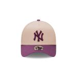 GORRA NEW ERA CAP NEW YORK YANKEES PURPLE LOGO MLB SEASONAL TONAL 9FORTY AF SNAPBACK en STOCK