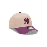 GORRA NEW ERA CAP NEW YORK YANKEES PURPLE LOGO MLB SEASONAL TONAL 9FORTY AF SNAPBACK en STOCK