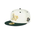 GORRA NEW ERA CAP OAKLAND ATHLETICS MLB MASCOT PIN 59FIFTY CERRADA en STOCK