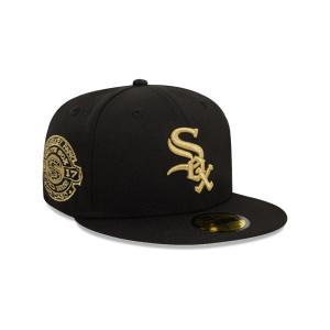 GORRA NEW ERA CAP CHICAGO WHITE SOX MLB COOPERSTOWN METALLIC 59FIFTY CERRADA en STOCK