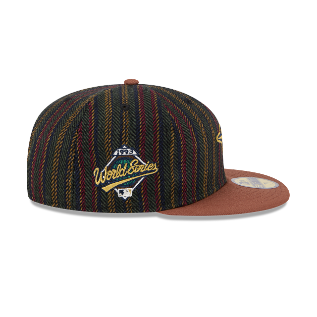 GORRA NEW ERA CAP TORONTO BLUE JAYS MLB VINTAGE HERRINGBONE 59FIFTY CERRADA en STOCK