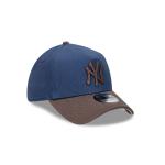 GORRA NEW ERA CAP NEW YORK YANKEES MLB CANVAS CHAINSTITCH 39THIRTY AF ELáSTICA AZUL en STOCK