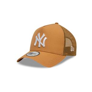 GORRA NEW ERA CAP NEW YORK YANKEES MLB LEAGUE ESSENTIALS 9FORTY AF TRUCKER SNAPBACK CAFé en STOCK