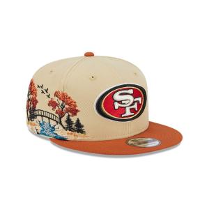 GORRA NEW ERA CAP SAN FRANCISCO 49ERS NFL FALL LANDSCAPE 9FIFTY SNAPBACK en STOCK