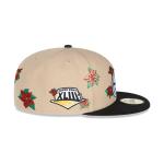 GORRA NEW ERA CAP PITTSBURGH STEELERS NFL POINSETTIA 59FIFTY CERRADA en STOCK