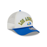 GORRA NEW ERA CAP LOS ANGELES RAMS NFL CHROME ARCH 9FORTY M-CROWN AF TRUCKER SNAPBACK en STOCK