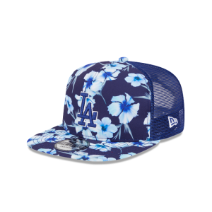 GORRA NEW ERA CAP LOS ANGELES DODGERS MLB FLORAL PATTERN GOLFER SNAPBACK en STOCK