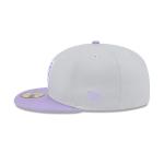 GORRA NEW ERA CAP LAS VEGAS RAIDERS PURPLE LOGO NFL COLOR PACK 59FIFTY CERRADA en STOCK
