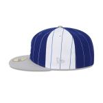 GORRA NEW ERA CAP LOS ANGELES DODGERS MLB PINSTRIPE LEAGUE PIN 59FIFTY CERRADA en STOCK