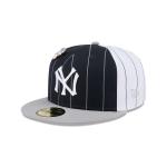 GORRA NEW ERA CAP NEW YORK YANKEES MLB PINSTRIPE LEAGUE PIN 59FIFTY CERRADA en STOCK