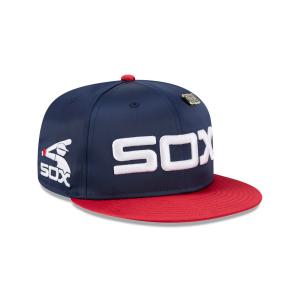 GORRA NEW ERA CAP CHICAGO WHITE SOX MLB SATIN 59FIFTY CERRADA en STOCK