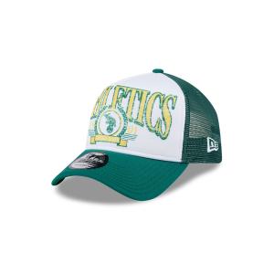GORRA NEW ERA CAP OAKLAND ATHLETICS MLB DISTRESSED 9FORTY AF TRUCKER SNAPBACK en STOCK