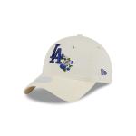 GORRA NEW ERA CAP LOS ANGELES DODGERS MLB WOMEN'S FLORAL 9TWENTY STRAPBACK PARA MUJER en STOCK