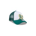 GORRA NEW ERA CAP ATHLETICS MLB PAINTED 9FORTY AF TRUCKER SNAPBACK PARA NIñA O NIñO en STOCK