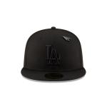 GORRA NEW ERA CAP LOS ANGELES DODGERS BLACKOUT PAPER PLANES X MLB 59FIFTY CERRADA en STOCK