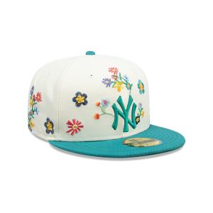 GORRA NEW ERA CAP NEW YORK YANKEES MLB BLOOMING 59FIFTY CERRADA en STOCK