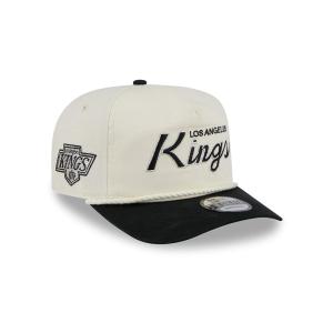 GORRA NEW ERA CAP LOS ANGELES KINGS NHL SCRIPT GOLFER SNAPBACK en STOCK