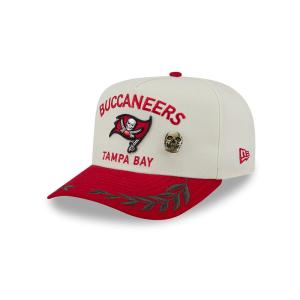 GORRA NEW ERA CAP TAMPA BAY BUCCANEERS NFL DRAFT 2025 59FIFTY AF CERRADA BLANCA en STOCK