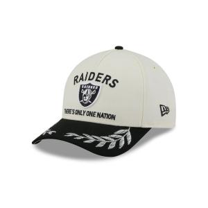 GORRA NEW ERA CAP LAS VEGAS RAIDERS NFL DRAFT 2025 9FORTY M-CROWN AF SNAPBACK BLANCA en STOCK