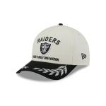 GORRA NEW ERA CAP LAS VEGAS RAIDERS NFL DRAFT 2025 9FORTY M-CROWN AF SNAPBACK BLANCA en STOCK