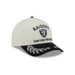 GORRA NEW ERA CAP LAS VEGAS RAIDERS NFL DRAFT 2025 9FORTY M-CROWN AF SNAPBACK BLANCA en STOCK
