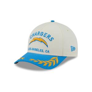 GORRA NEW ERA CAP LOS ANGELES CHARGERS NFL DRAFT 2025 9FORTY M-CROWN AF SNAPBACK BLANCA en STOCK